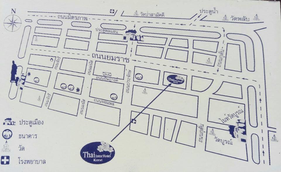Thai Inter Korat Hotel Nakhon Ratchasima Bagian luar foto